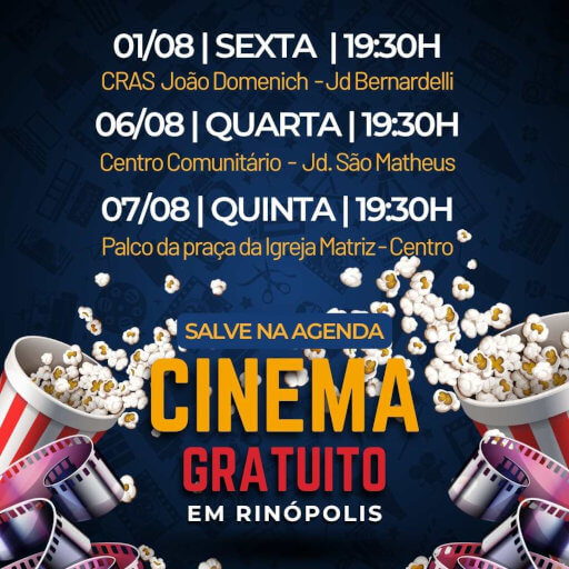 Agenda Geral Evento CineATIVA